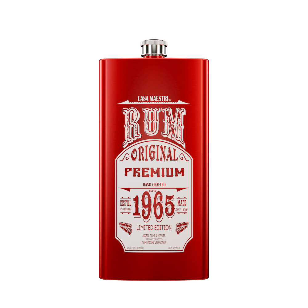 Buy Casa Maestri Rum Gold Flask 750ML Online -Craft City