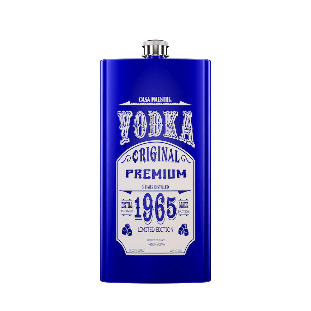 Buy Casa Maestri Vodka Flask 1965 750ML Online -Craft City