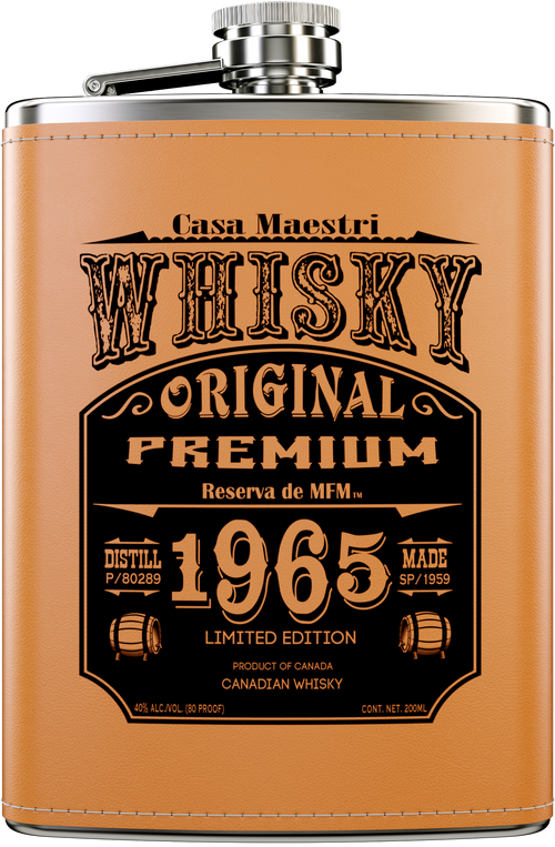 Buy Casa Maestri Whiskey Flask 1965 200ML Online -Craft City