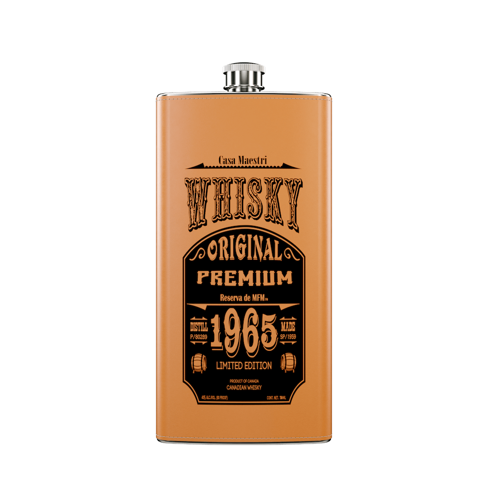 Buy Casa Maestri Whiskey Flask 1965 750ML Online -Craft City