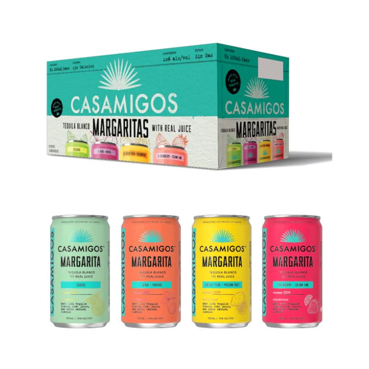 Buy Casamigos Margarita Cans Variety Pack 200ml 8PK Online -Craft City