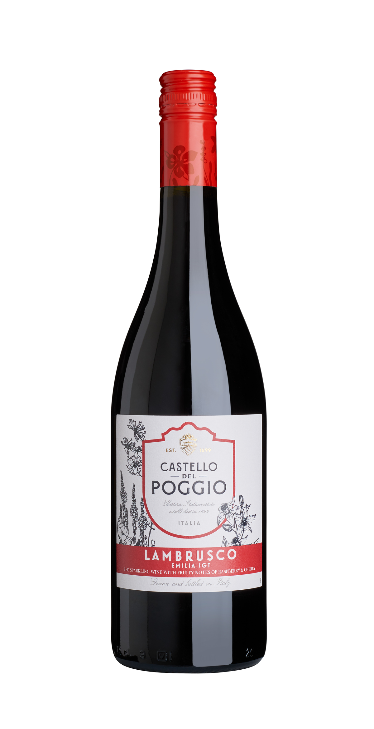 Buy Castello Del Poggio Lambrusco 750ML Online -Craft City