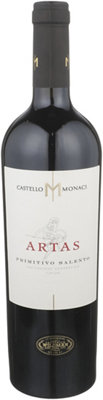 Buy Castello Monaci Primitivo Artas Salento 2020 750ML Online -Craft City