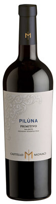 Buy Castello Monaci Primitivo Piluna Salento 2023 750ML Online -Craft City