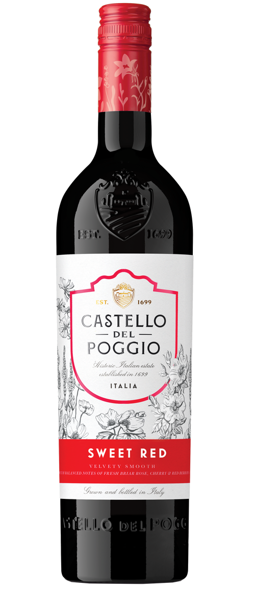 Buy Castello del Poggio Sweet Red 750ML Online -Craft City
