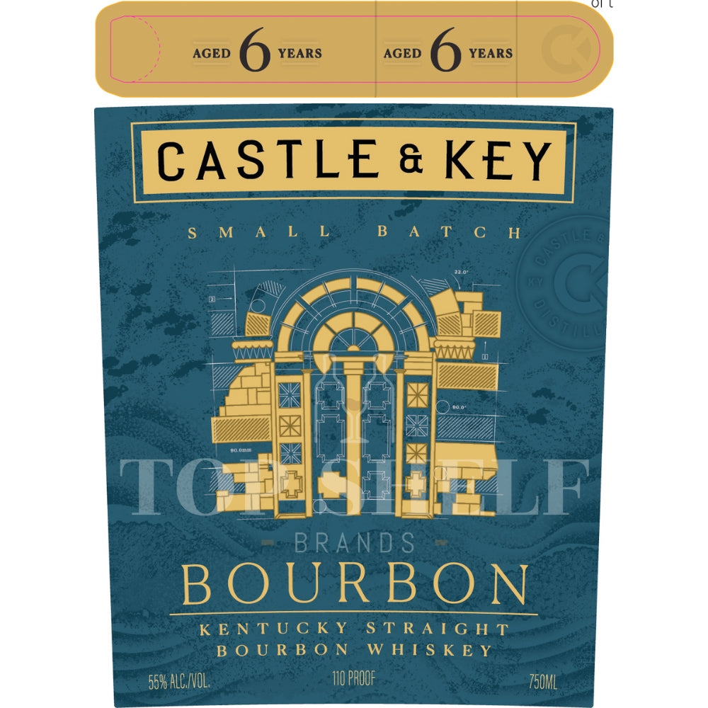 Buy Castle & Key 6 Year Old Small Batch Bourbon Online -Craft City