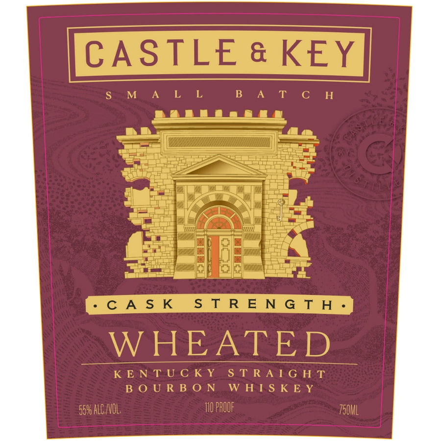 Buy Castle & Key Cask Strength Wheated Bourbon Online -Craft City