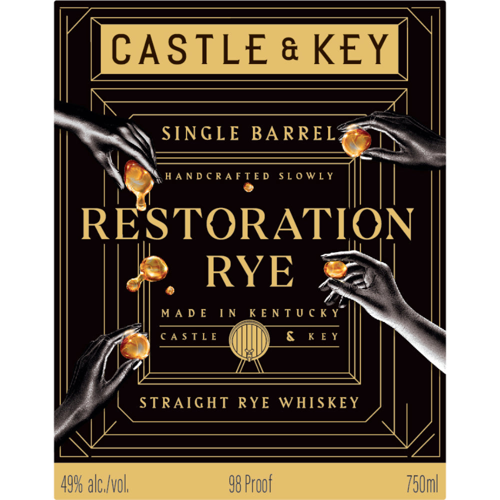 Buy Castle & Key Restoration Rye Single Barrel 2024 Release Online -Craft City