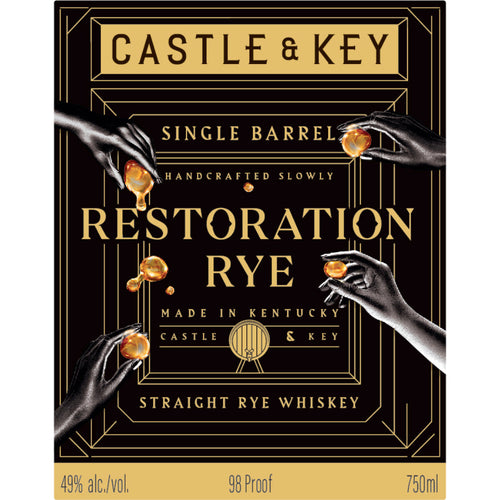 Buy Castle & Key Restoration Rye Single Barrel 2024 Release Online -Craft City