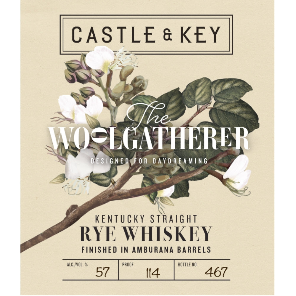 Buy Castle & Key The Woolgatherer Rye Finished in Amburana Barrels Online -Craft City
