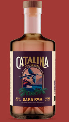Buy Catalina Rum Co Dark Rum 80 750ML Online -Craft City