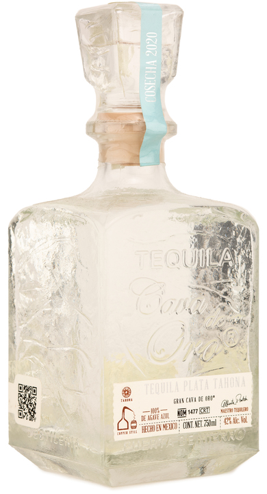 Buy Cava De Oro Tequila Plata Tahona 750ML Online -Craft City