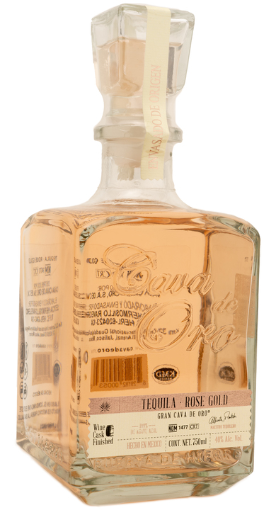Buy Cava De Oro Tequila Rose Gold 750ML Online -Craft City