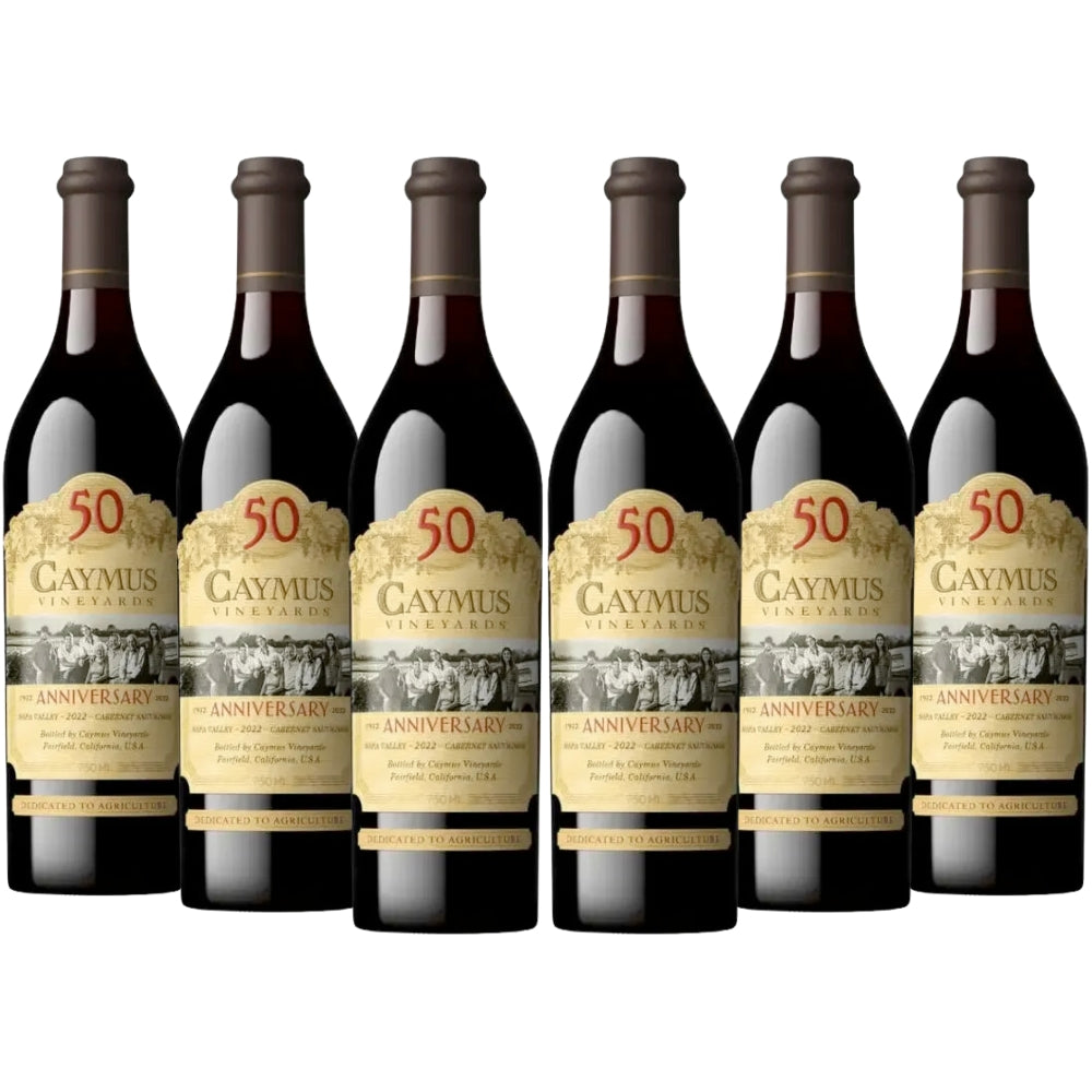 Buy Caymus 50th Anniversary Cabernet Sauvignon 6pk Online – Craft City