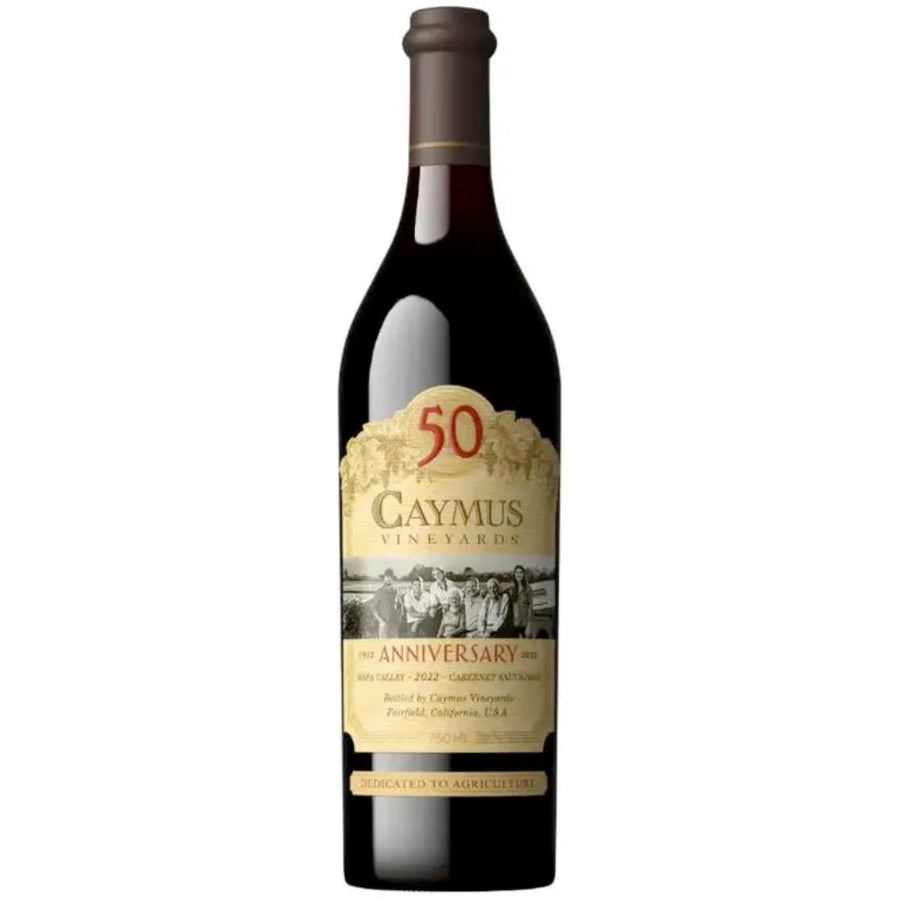 Buy Caymus 50th Anniversary Cabernet Sauvignon Online -Craft City