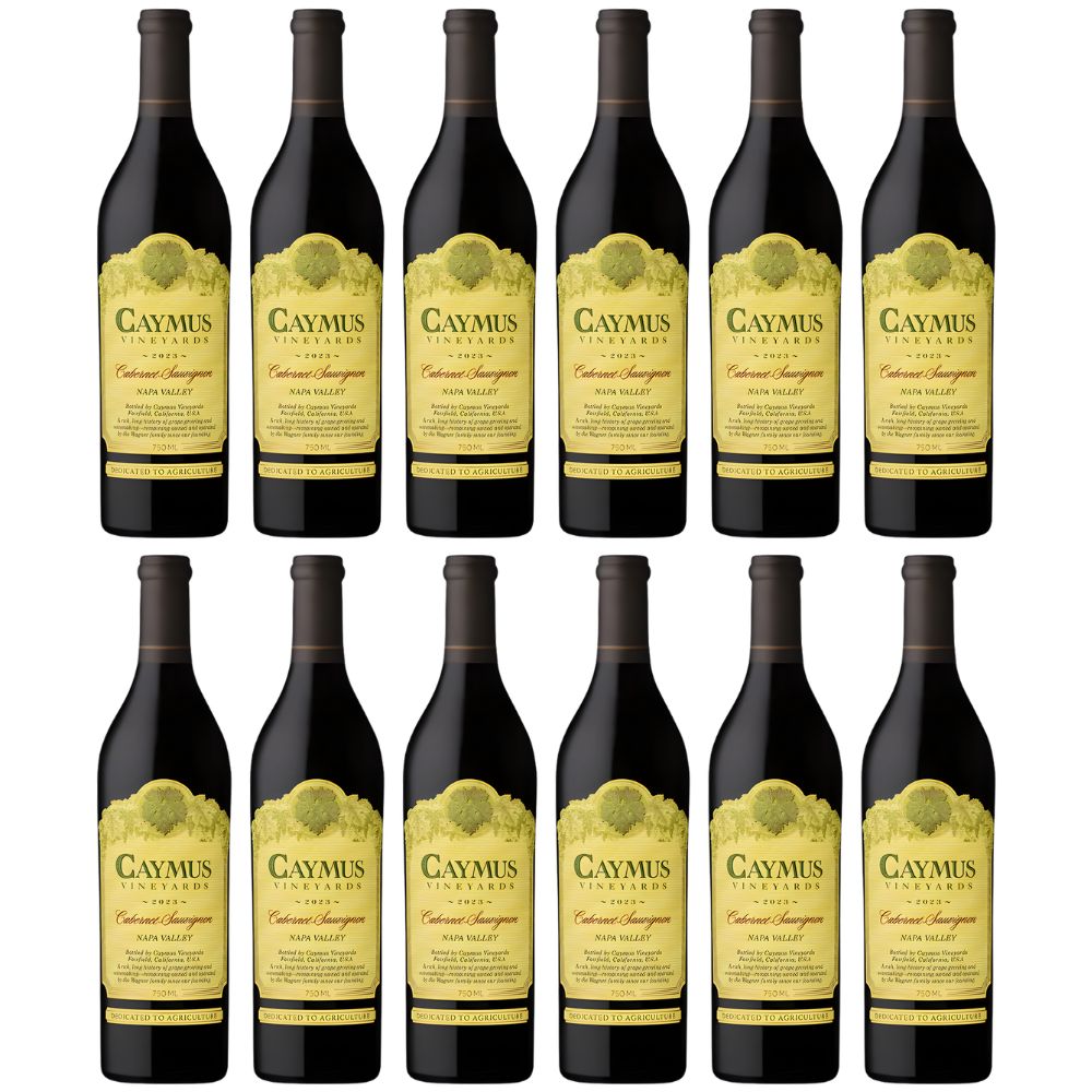 Buy Caymus Vineyards Cabernet Sauvignon Napa Valley 2023 12pk Online -Craft City