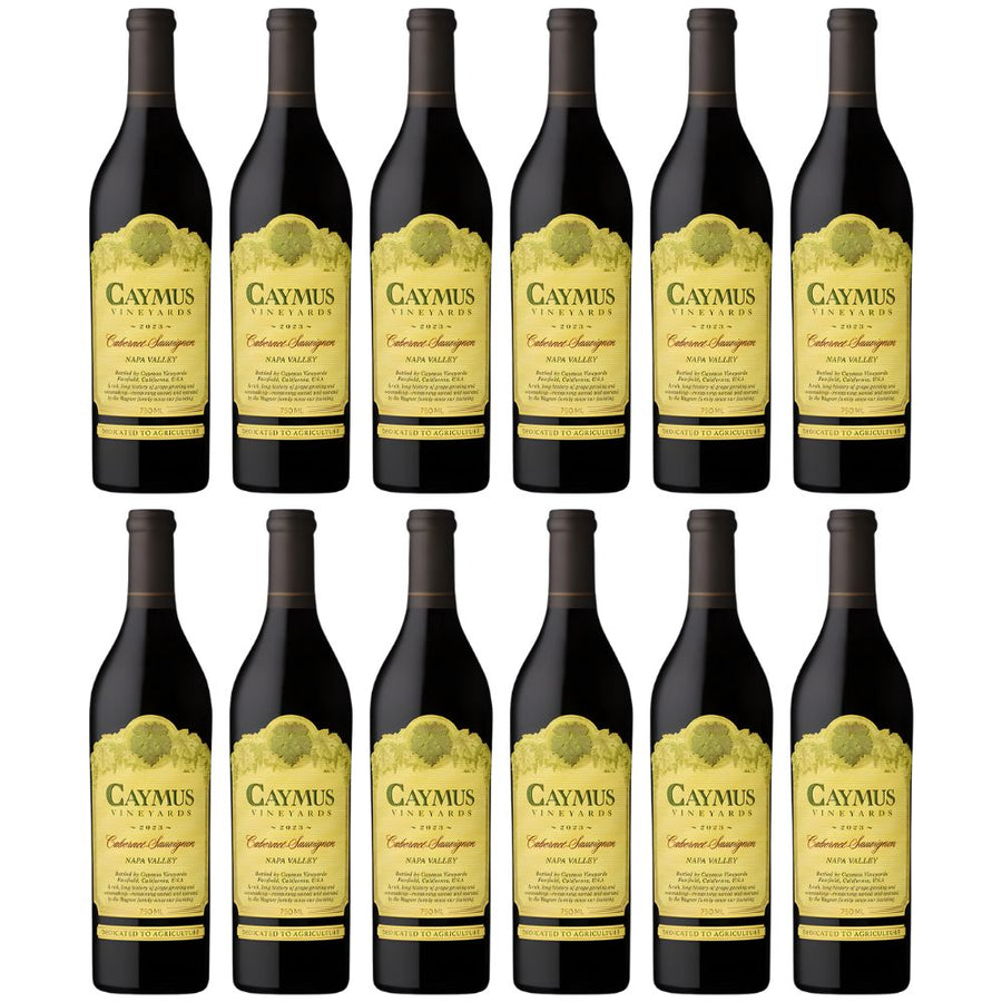 Buy Caymus Vineyards Cabernet Sauvignon Napa Valley 2023 12pk Online -Craft City