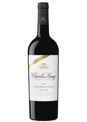 Buy Charles Krug Red Wine Generations Family Reserve Napa Valley 2019 750ML Online -Craft City