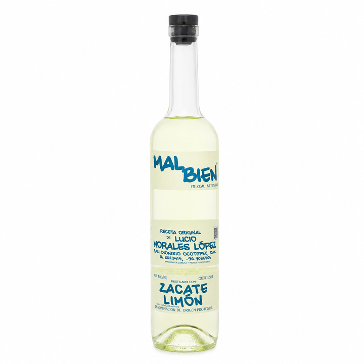 Mal Bien Zacate Limón Morales Mezcal