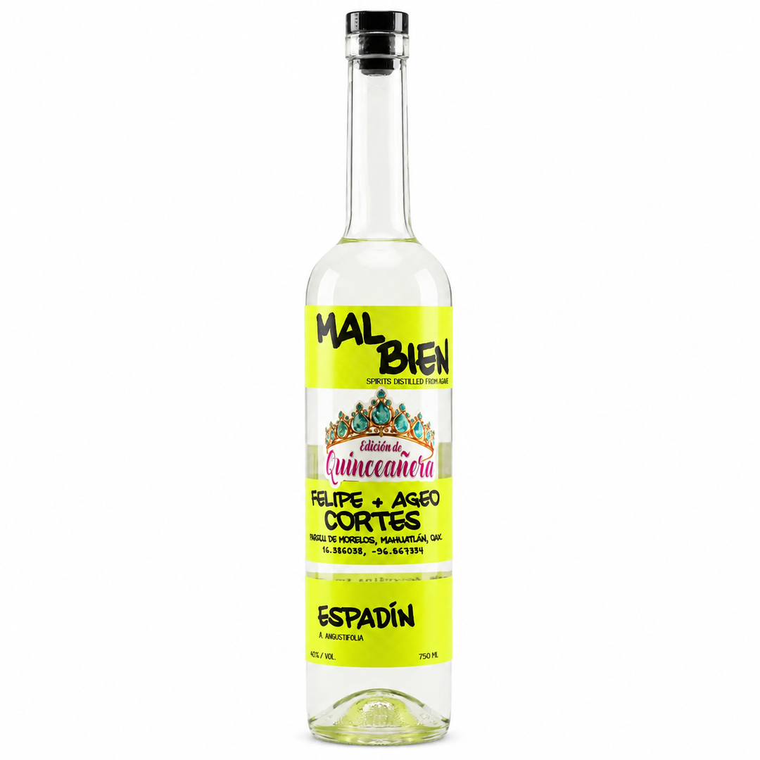 Mal Bien Espadín Edición de Quinceañera Mezcal