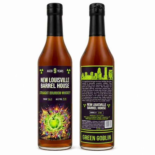 New Louisville 9 Yr Bourbon C166 "GREEN GOBLIN"