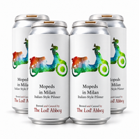 The Lost Abbey Mopeds in Milan Italian-Style Pilsner 4PK 16oz Cans