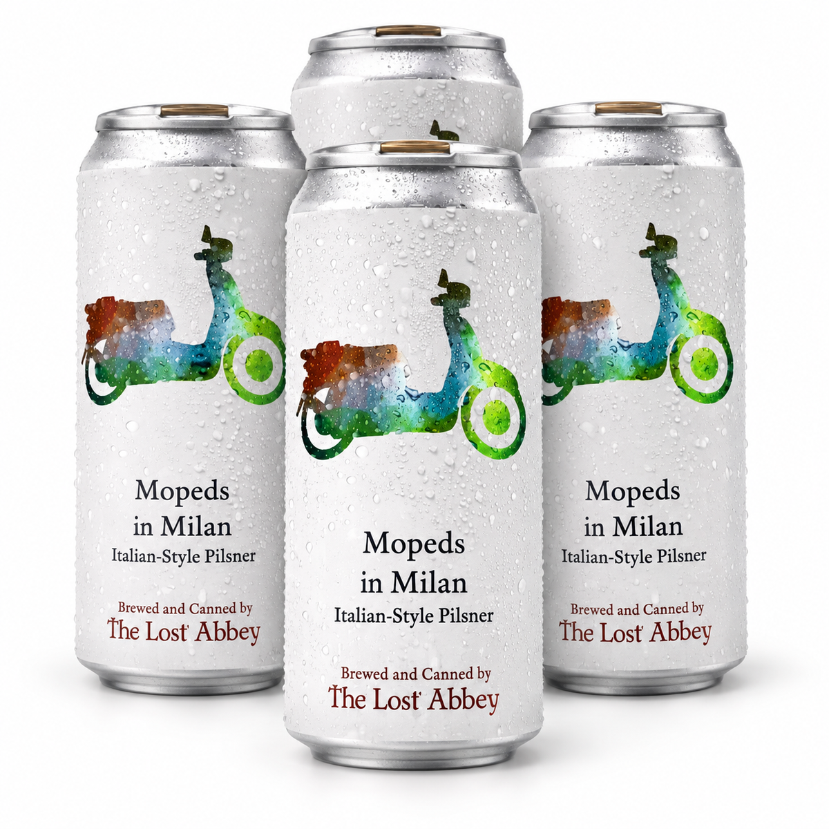 Lost Abbey Mopeds in Milan Italian-Style Pilsner 4PK 16oz Cans