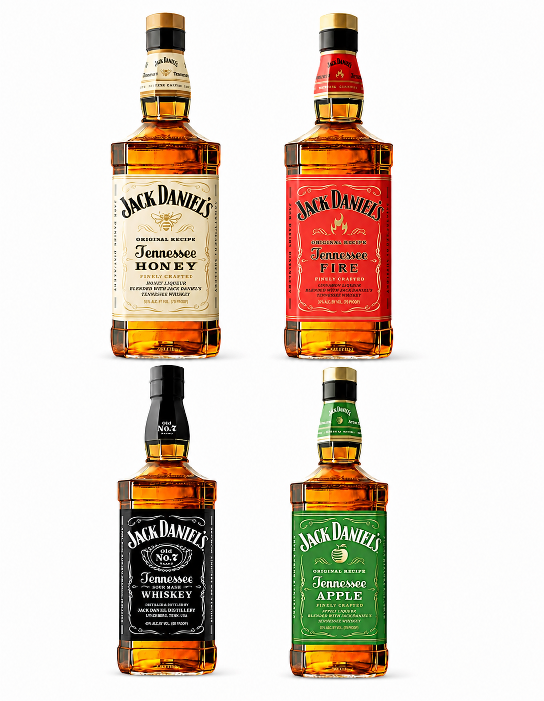 Jack Daniels 4pk Bundle