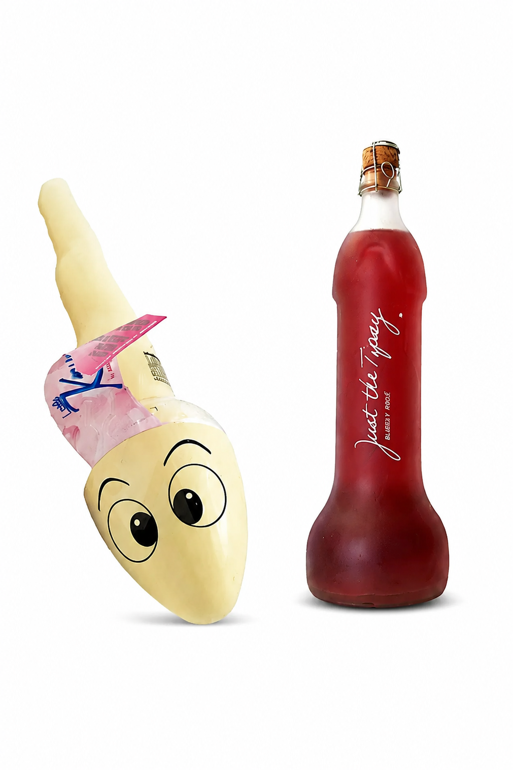 Just the Tipsy Bubble Rose & Little Krugy 2pk Bundle
