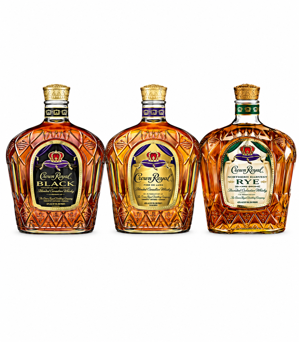 Crown Royal 3pk Bundle