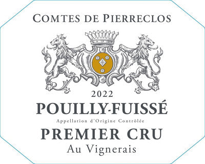 Buy Chateau De Pierreclos Pouilly Fuisse Premier Cru Au Vignerais 2022 750ML Online -Craft City
