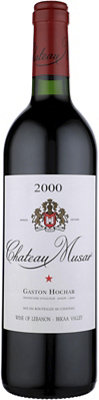 Buy Chateau Musar Red Wine Bekaa Valley 2000 750ML Online -Craft City