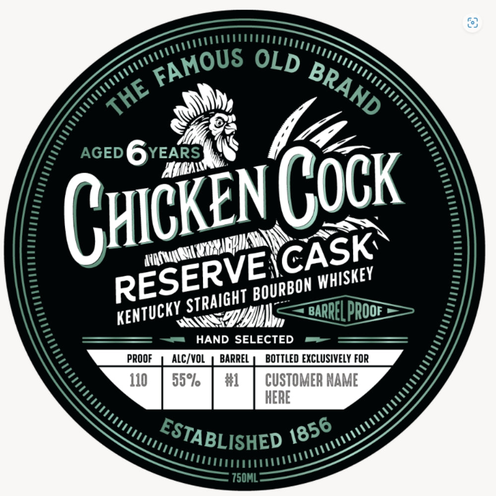 Buy Chicken Cock 6 Year Reserve Cask Single Barrel Select Online -Craft City