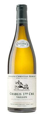 Buy Christian Moreau Chablis Vaillons Premier Cru 2022 750ML Online -Craft City