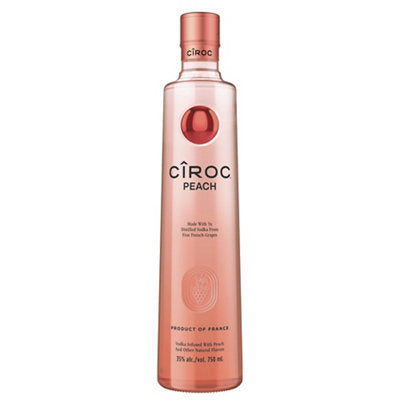 Buy Ciroc Peach Flavored Vodka 70 750ML Online -Craft City