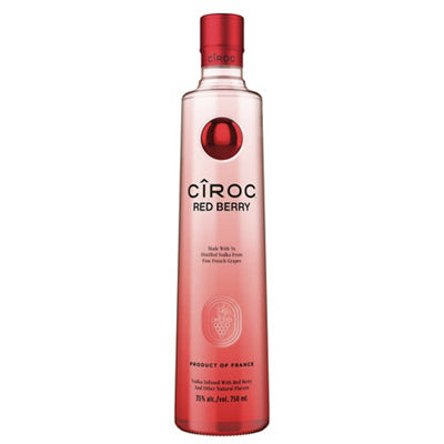 Buy Ciroc Red Berry Flavored Vodka 70 750ML Online -Craft City