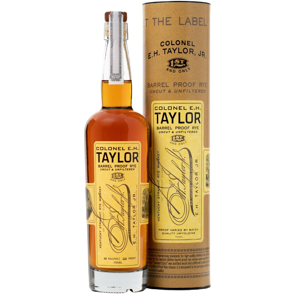 Buy Colonel E.H. Taylor Barrel Proof Rye Whiskey Online -Craft City