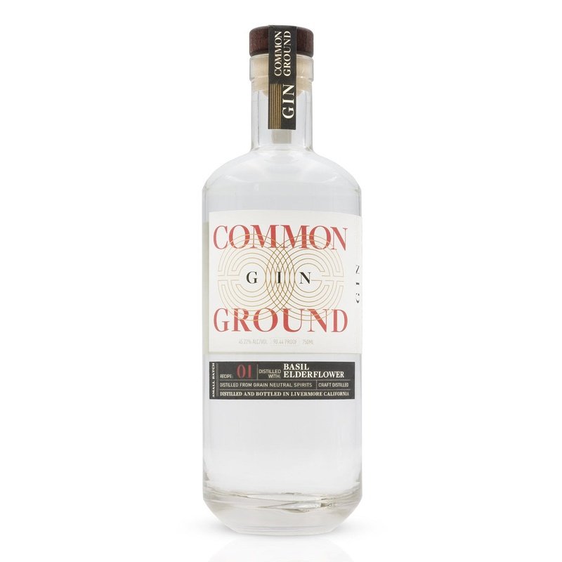 Buy Common Ground Spirits Basil & Elderflower Gin Online -Craft City