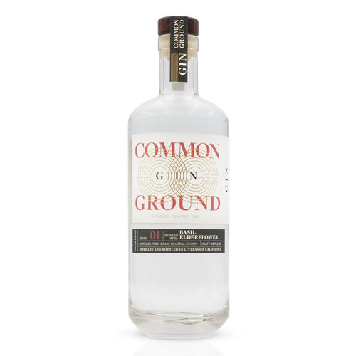 Buy Common Ground Spirits Basil & Elderflower Gin Online -Craft City