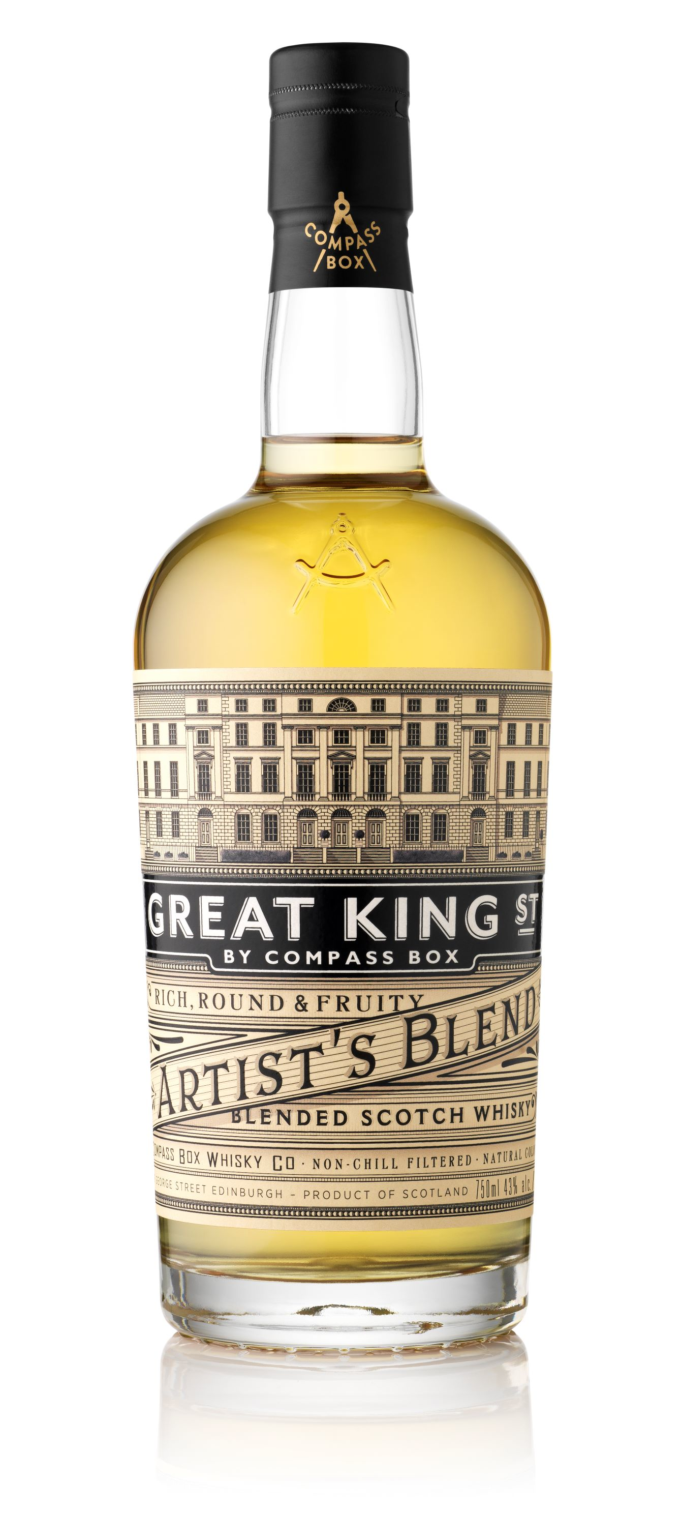 Buy Compass Box Scotch Artist Blend 750ML Online -Craft City