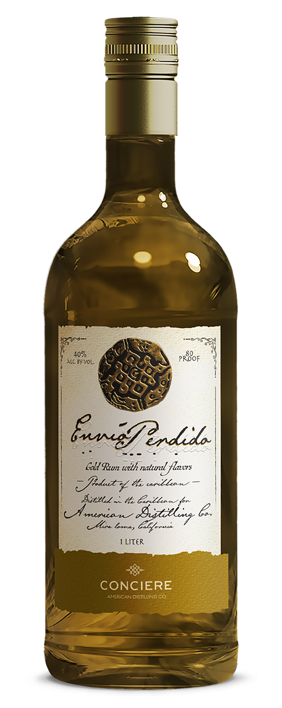 Buy Conciere Rum Gold 1L Online -Craft City