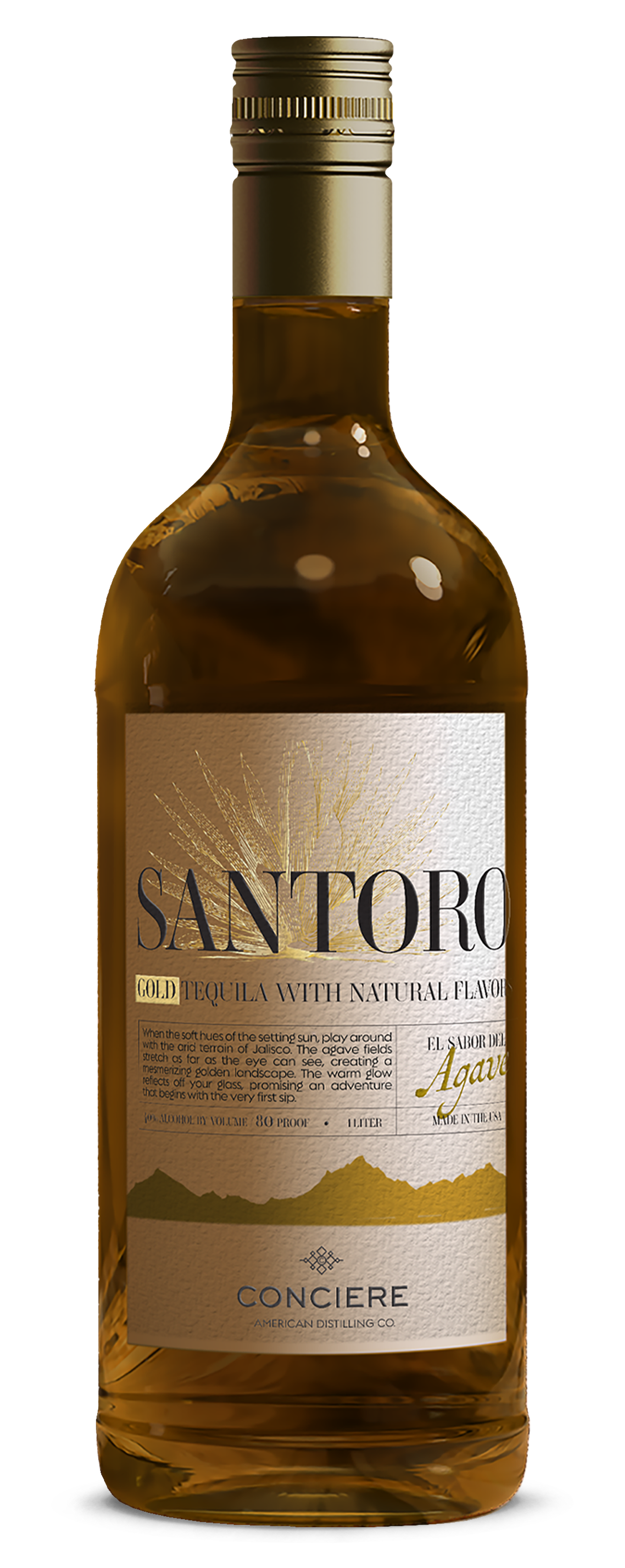 Buy Conciere Tequila Gold 1L Online -Craft City