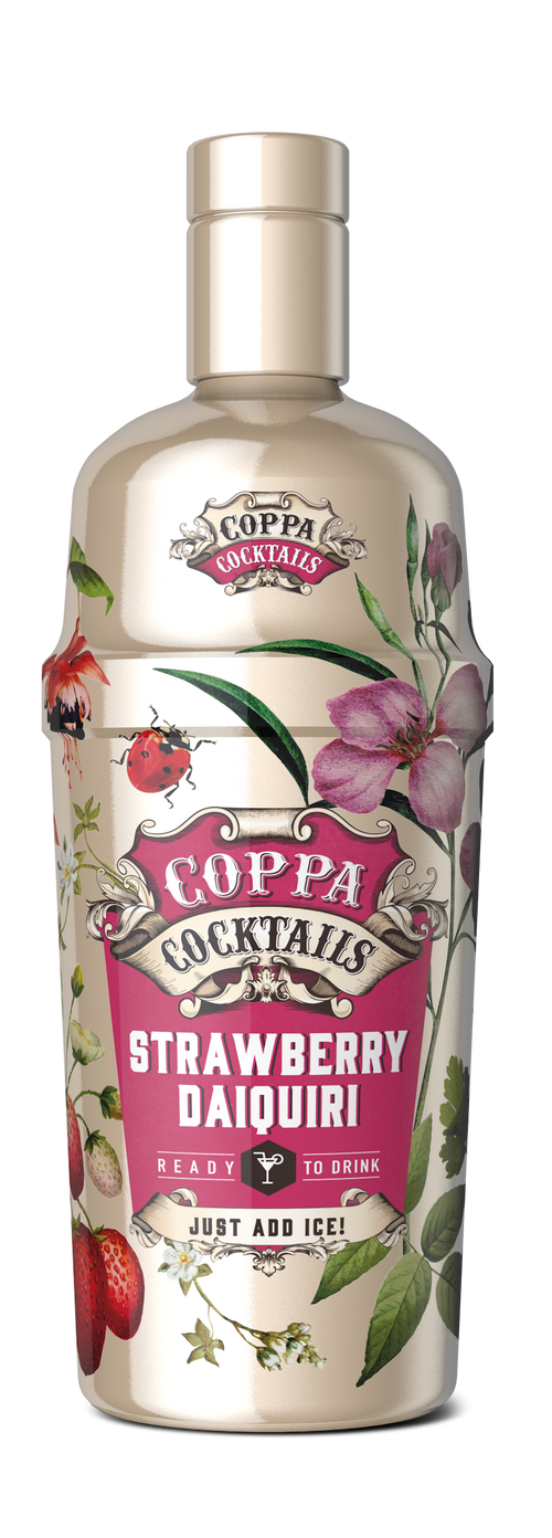 Buy Coppa Cocktail Strawberry Daiquiri 750ML Online -Craft City