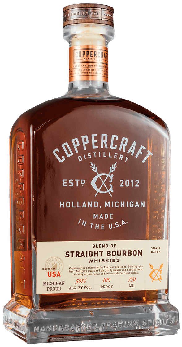 Buy Coppercraft Whiskey Bourbon Straight Blend 750ML Online -Craft City