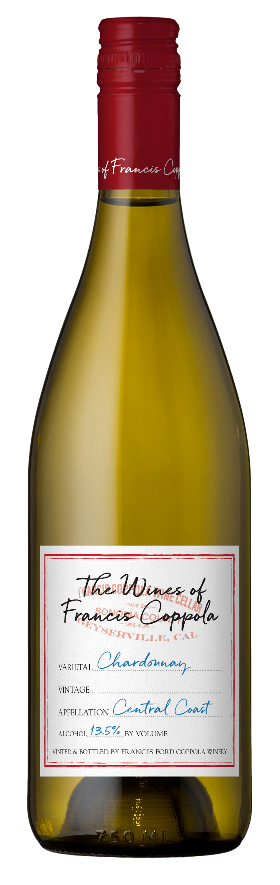 Buy Coppola Wines Of Francis Chardonnay Centenario 750ML Online -Craft City