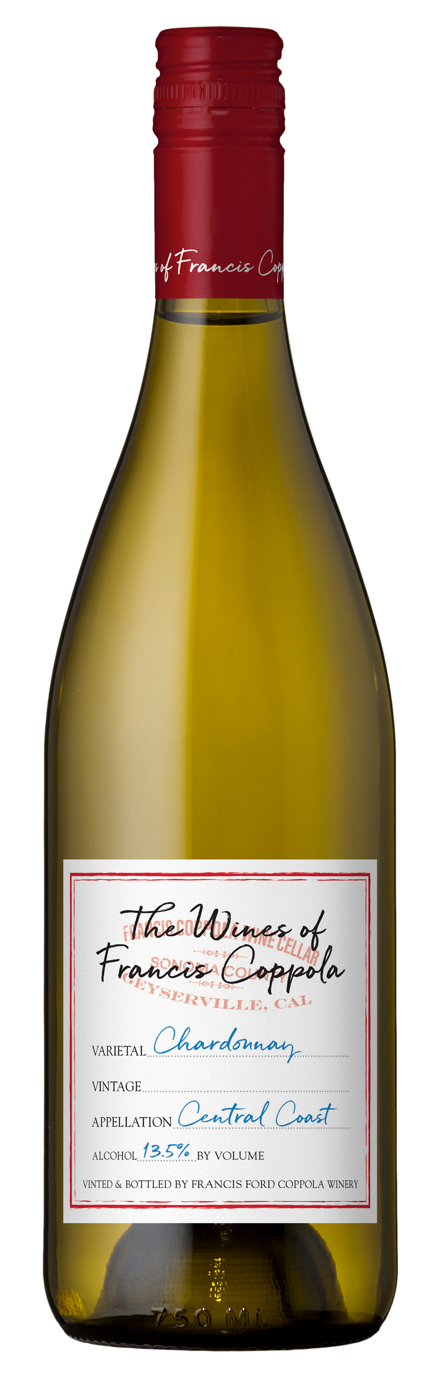 Buy Coppola Wines Of Francis Chardonnay Centenario 750ML Online -Craft City