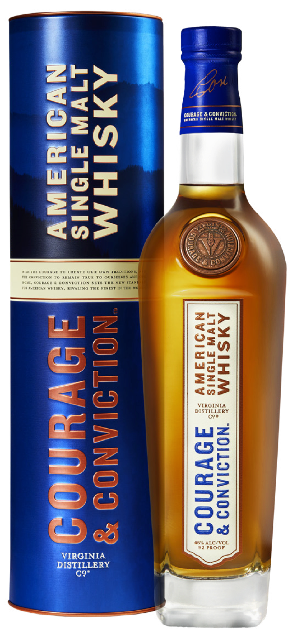 Buy Courage & Conviction Whiskey 92 750ML Online -Craft City