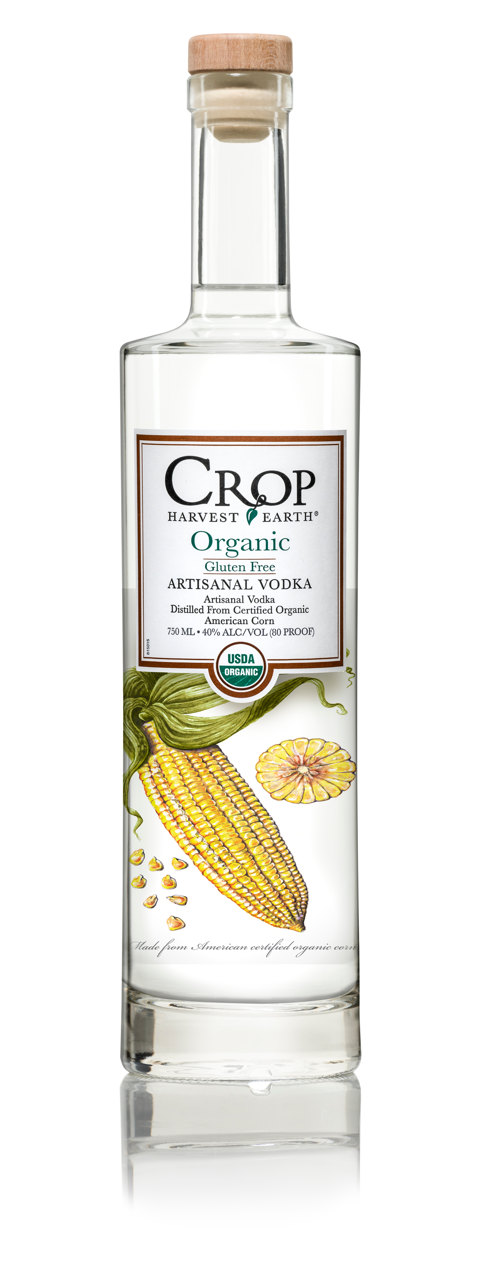 Buy Crop Organic Vodka Artisanal 750ML Online -Craft City