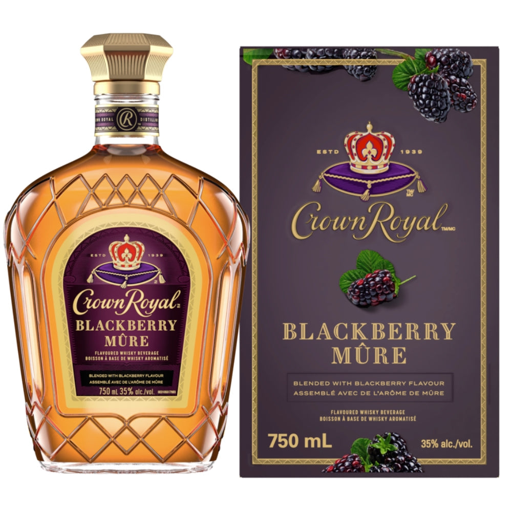 Buy Crown Royal Blackberry Mªre Flavored Whisky Online -Craft City