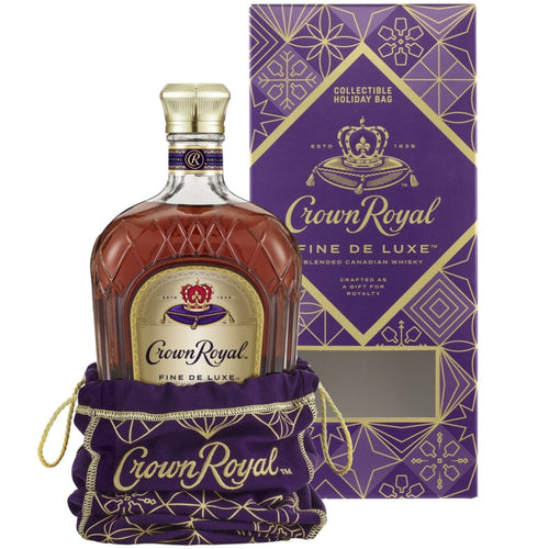 Buy Crown Royal Fine De Luxe Limited Edition Holiday Bag 2024 Release Online -Craft City